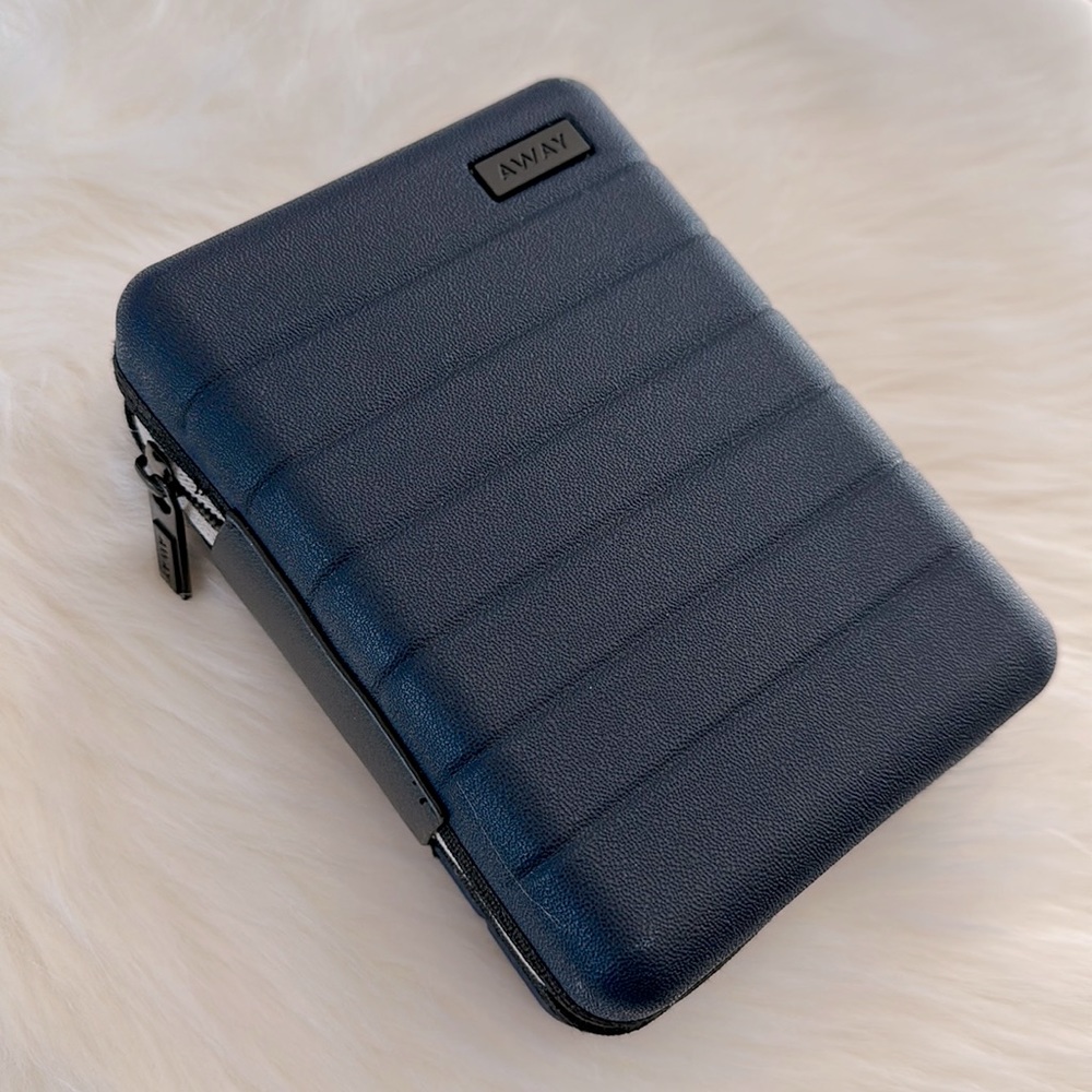 Away mini travel case with travel essentials NWOT